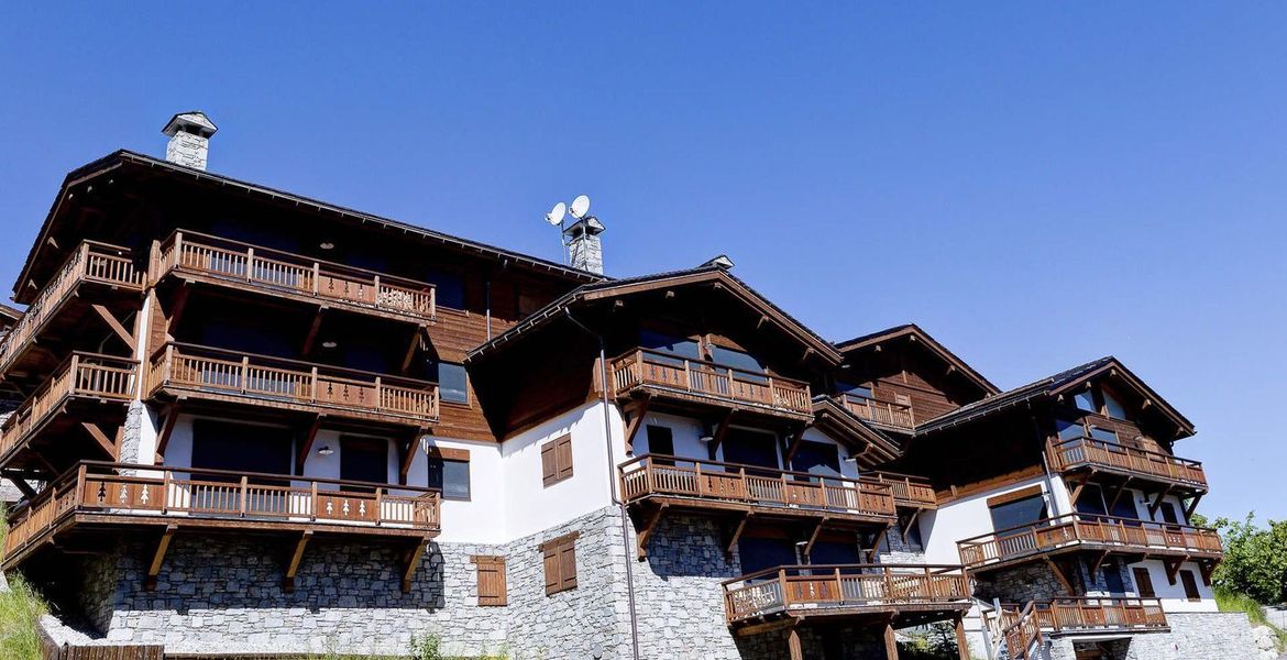 130 m² flat for 8 people with sauna and jacuzzi, La Tania