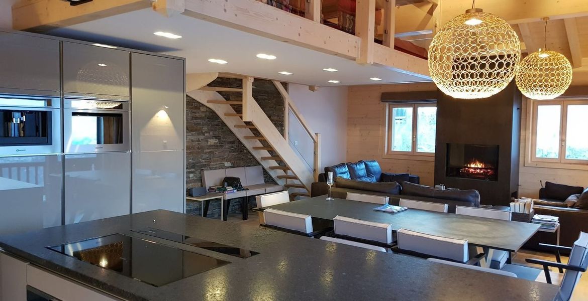 130 m² flat for 8 people with sauna and jacuzzi, La Tania