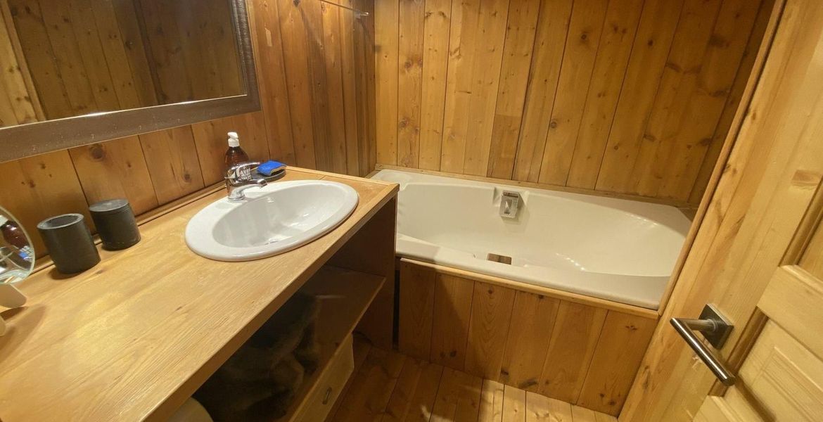 Chalet 2 chambres à Courchevel - Le Praz 1300 à louer 60 m² 