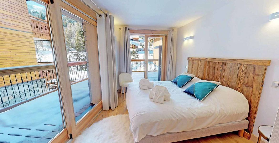 Un bel appartement duplex de luxe situé au coeur de Meribel