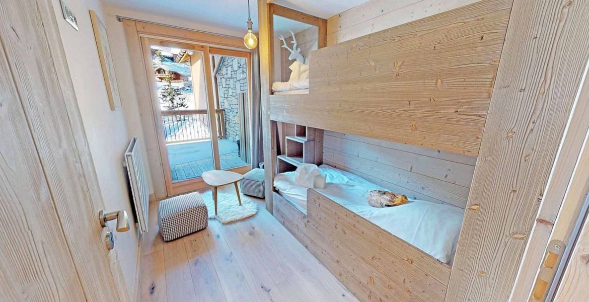 Un bel appartement duplex de luxe situé au coeur de Meribel