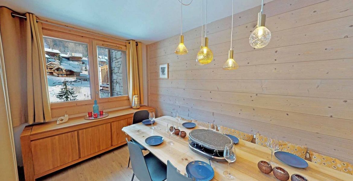 A beautiful brand-new luxury apartment for rent in Meribel