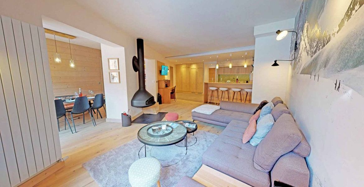 Un bel appartement de luxe flambant neuf situé à Méribel