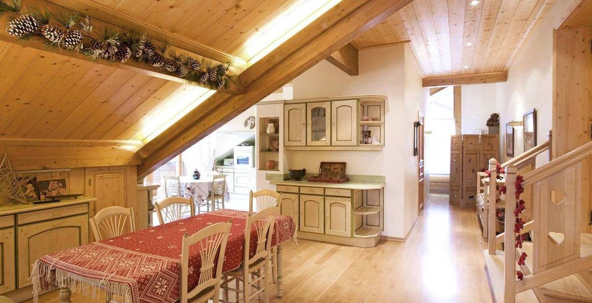 Spacious and stylish Courchevel apartment for rent 