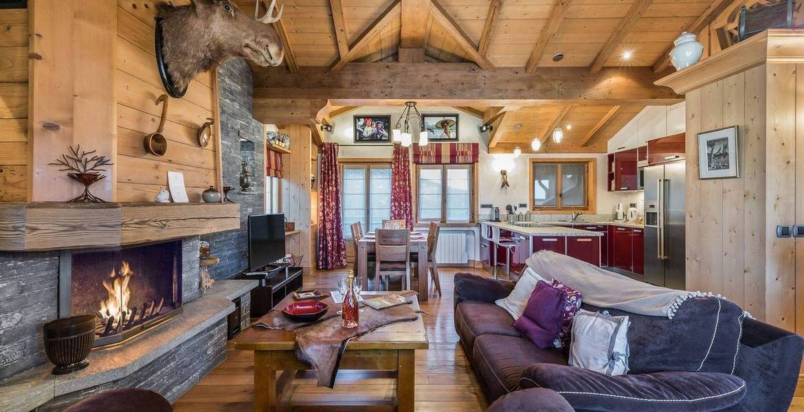 Luxe appartement à Courchevel 1850, ski appartement 