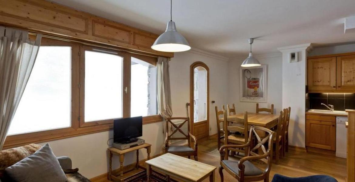 Apartamento en Courchevel 1300 Le Praz para 8 personas 