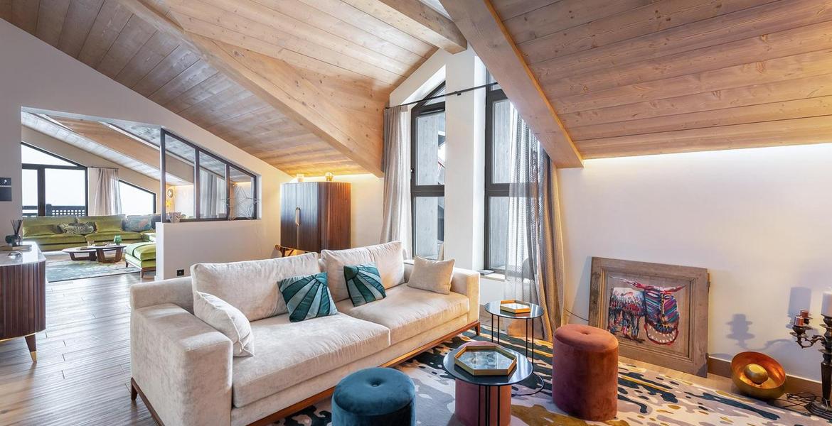 Apartamento Courchevel 1850, apartamento de 135 m² en dúplex