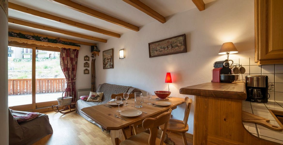 Apartment, in Courchevel 1550 Village - 35 m² for 4 people