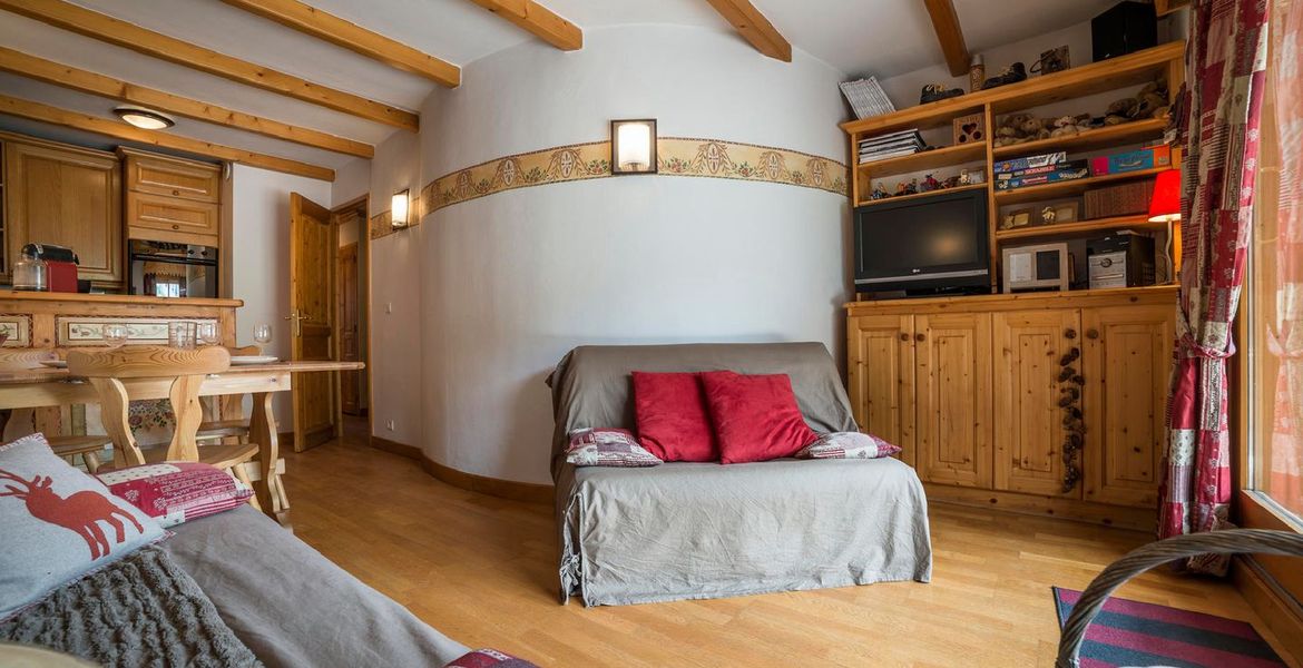 Apartamento, en Courchevel 1550 Village - 35 m² para 4 