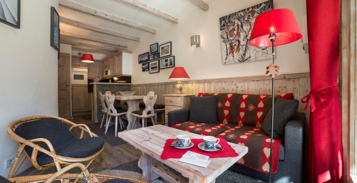 Apartamento, en Courchevel 1550 Village - 35 m² para 4 