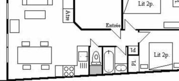 Appartement, aux Allues, Méribel - 45 m² pour 4 personnes 