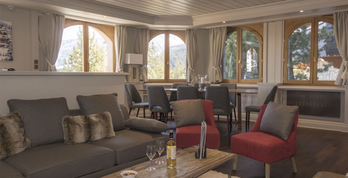 Appartement de luxe en location à Bellecote Courchevel 1850 