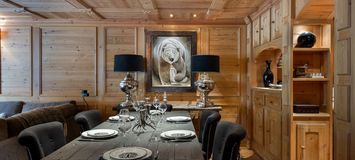 High standing residence, ski in ski out, in Courchevel 1850.