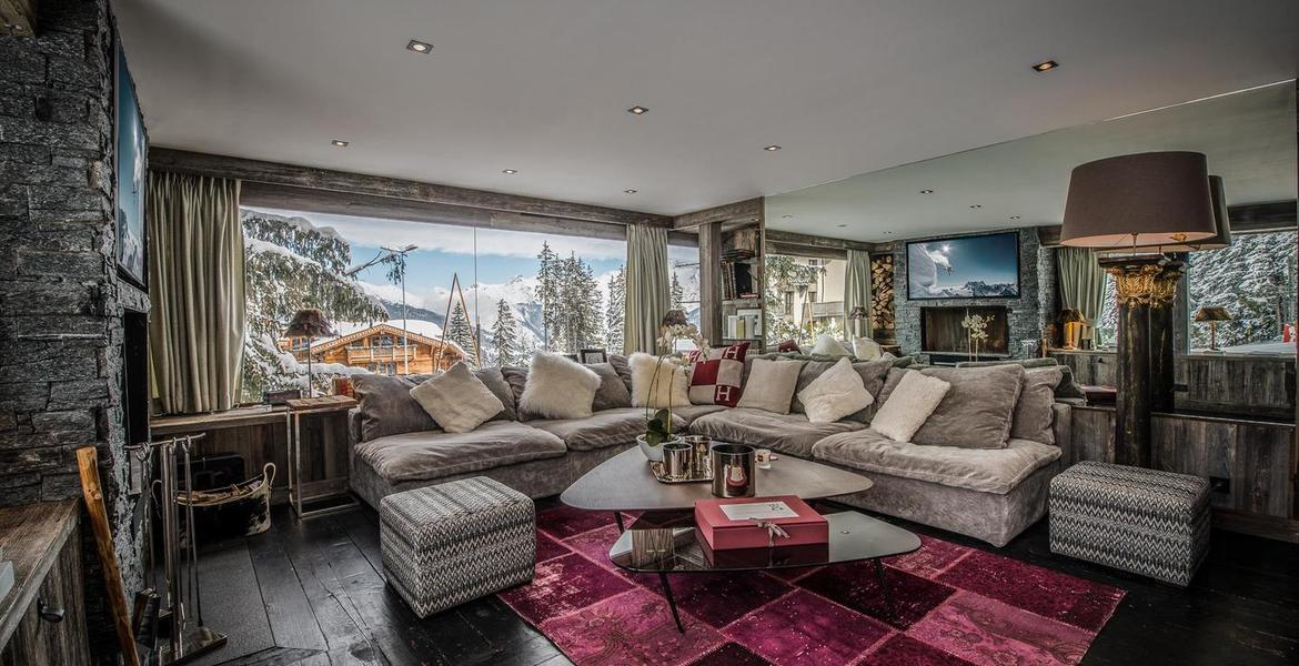 Courchevel 1850 110 m² - 3 chambres Capacité de 4 adultes 