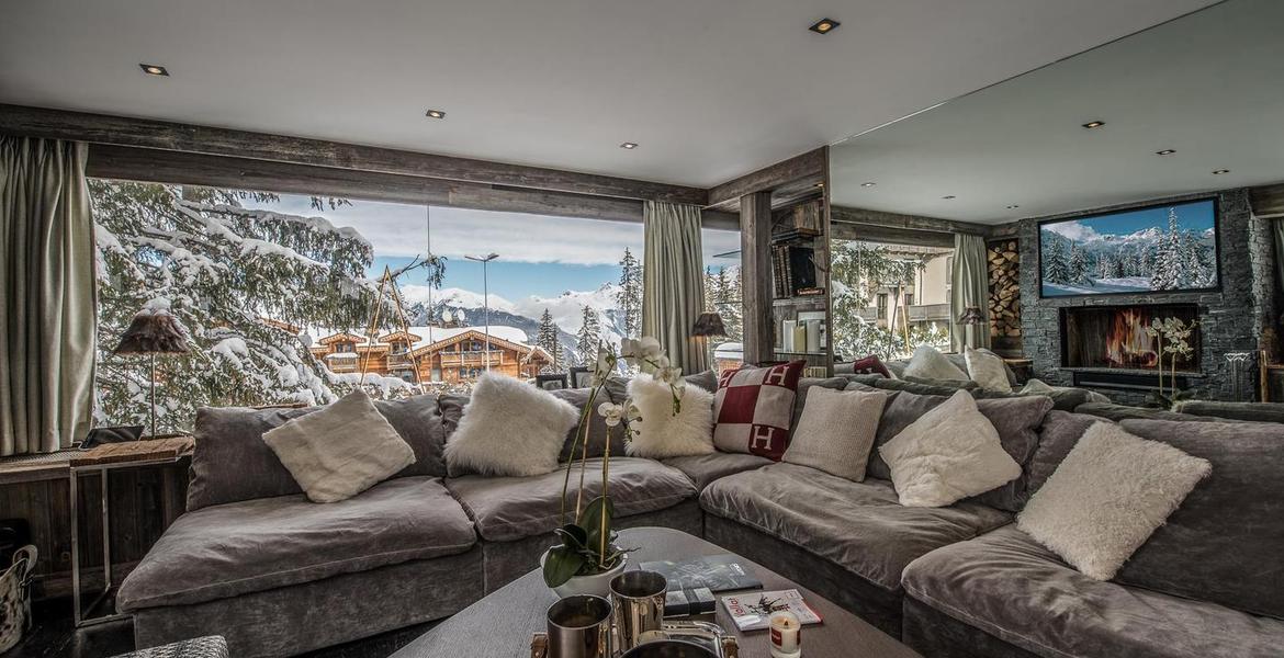 Courchevel 1850 110 m² - 3 chambres Capacité de 4 adultes 