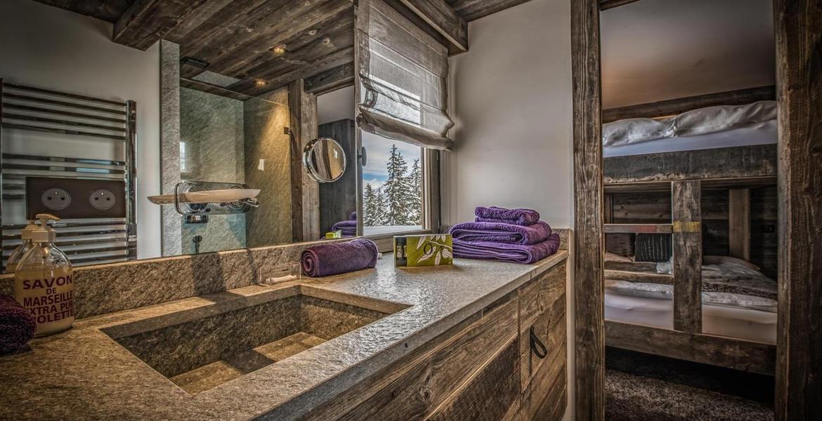 Courchevel 1850 110 m² - 3 chambres Capacité de 4 adultes 