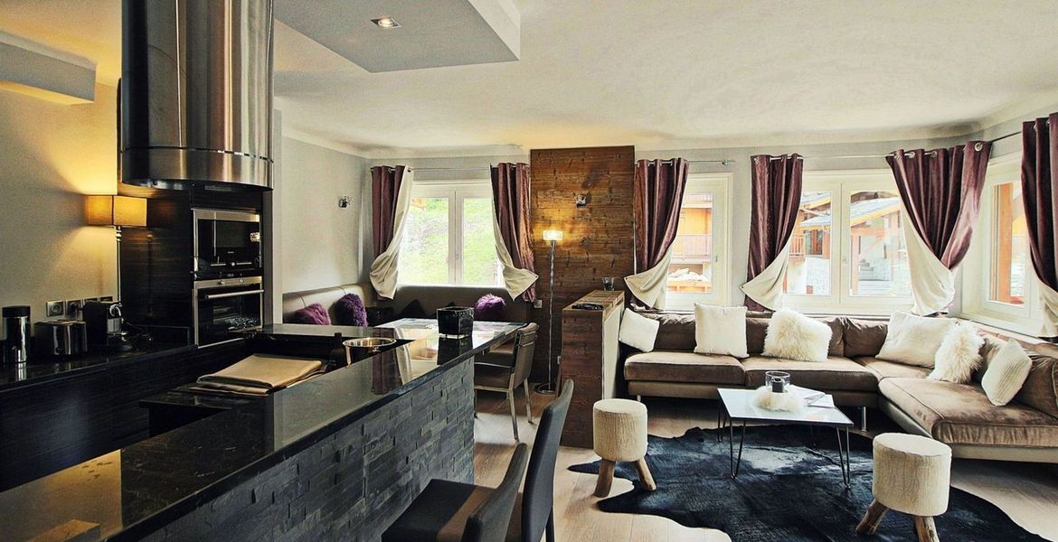 Appartement duplex centre de Courchevel 1850 4 chambres 120m