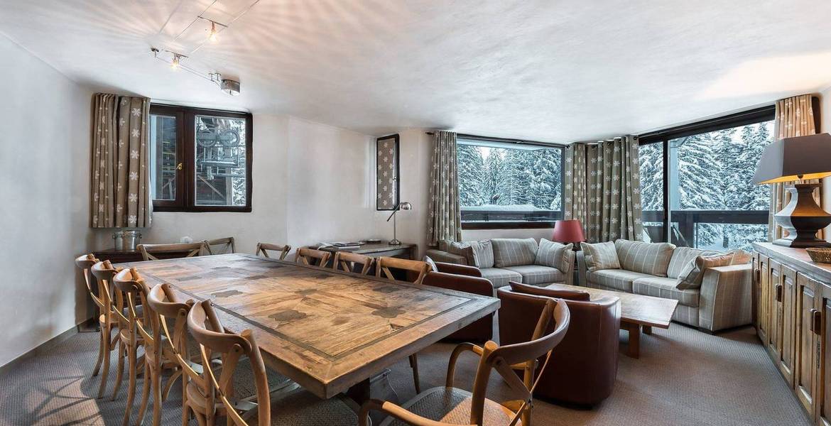 Courchevel perfectly located in the Jardin Alpin 4 bedrooms