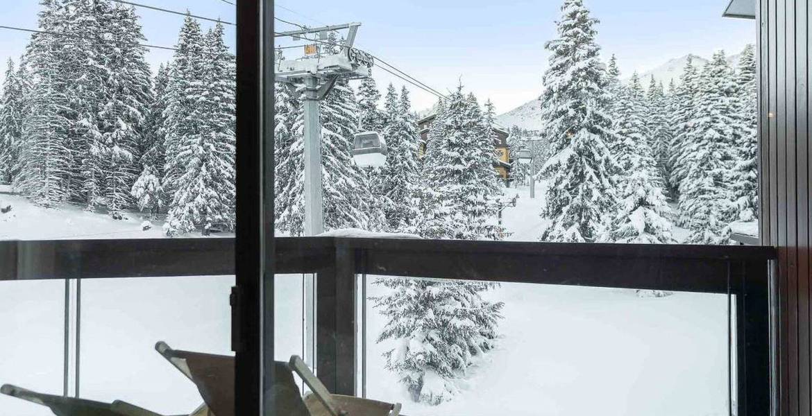 Courchevel parfaitement situé dans le Jardin Alpin 4 chambre