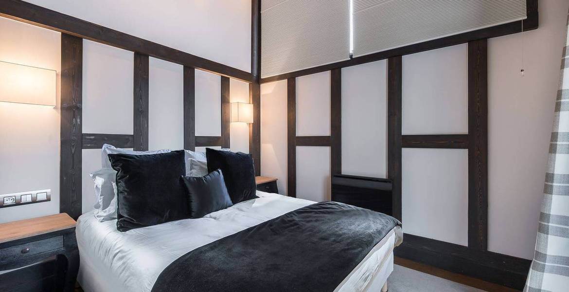 Situado en Courchevel Moriond, 120 m² para 8 personas