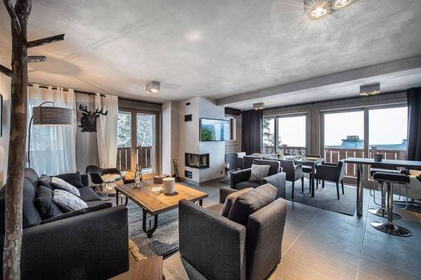 Este hermoso apartamento de 3 habitaciones en Courchevel 85m