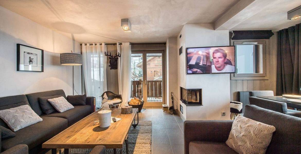 Este hermoso apartamento de 3 habitaciones en Courchevel 85m