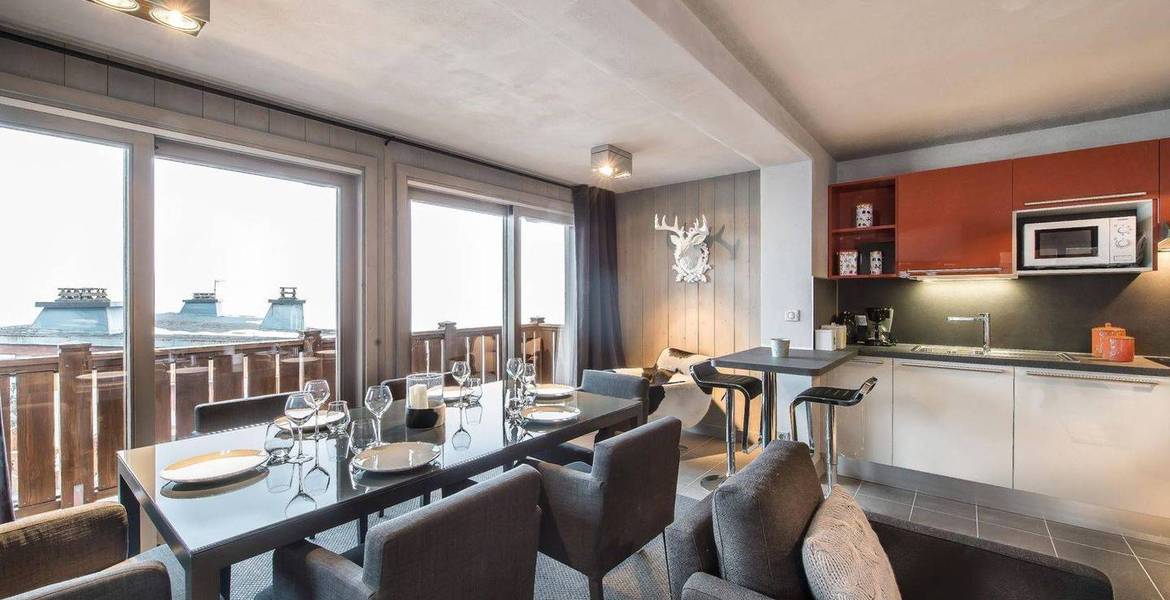 Ce bel appartement 3 pièces à Courchevel -  85 m²