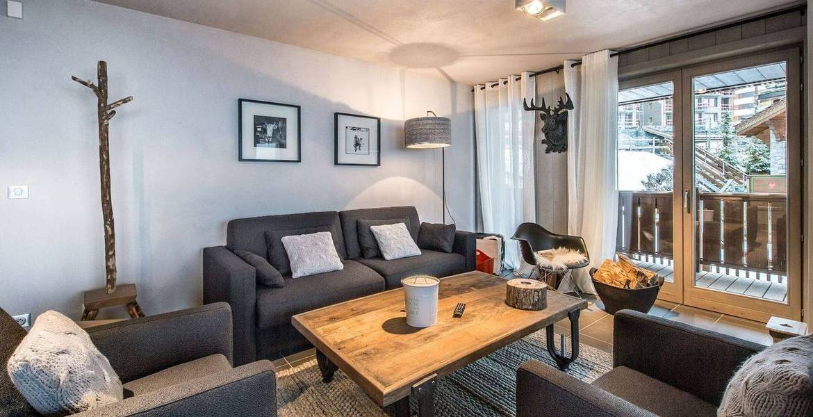 Este hermoso apartamento de 3 habitaciones en Courchevel 85m