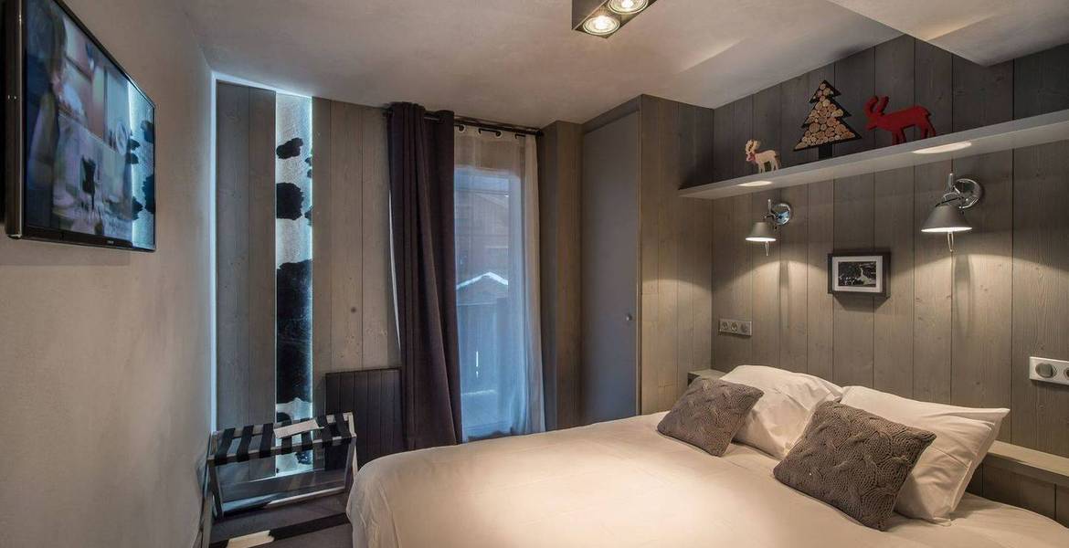 Este hermoso apartamento de 3 habitaciones en Courchevel 85m