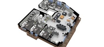 Alquiler - Hermoso apartamento de 5 habitaciones - Moriond 