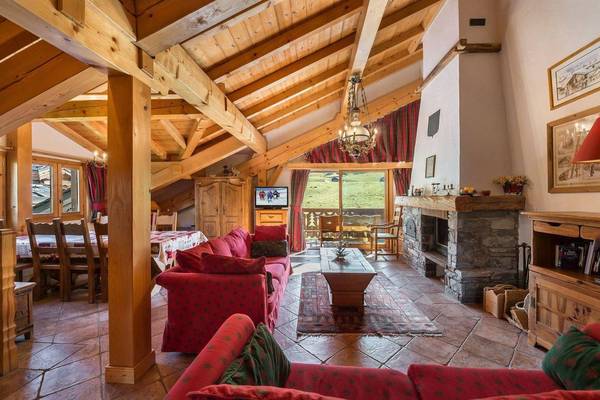 Spacious apartment for rent in Courchevel 1650 Moriond 102m²