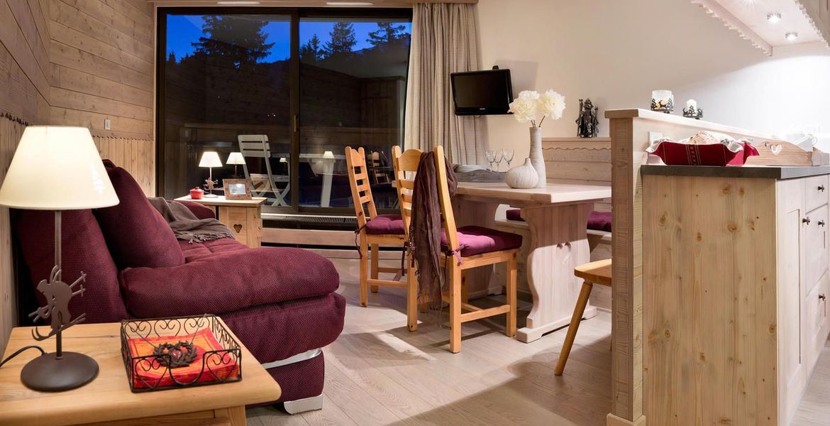 Apartment rental Courchevel 1850  Jardin Alpin - 26 m²