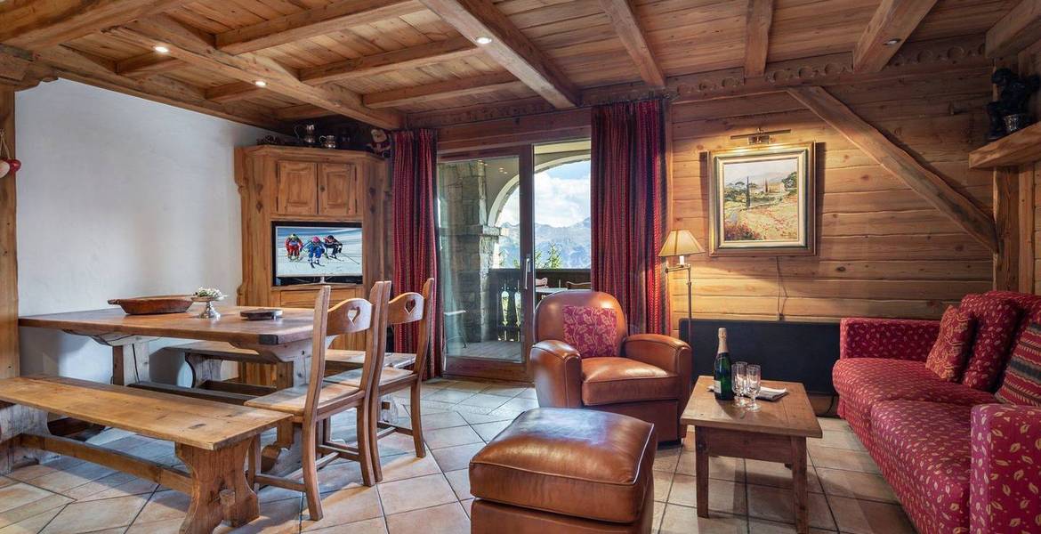 Appartement, à Courchevel 1850 pour 6 personnes -200 m²- 