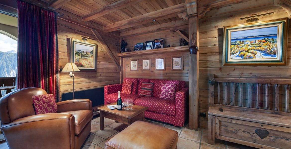 Appartement, à Courchevel 1850 pour 6 personnes -200 m²- 