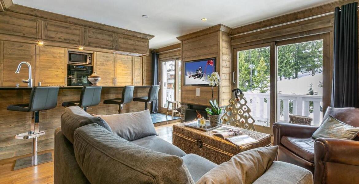 COURCHEVEL APARTMENT FOR RENT RESIDENCE 80 m² La Croisette