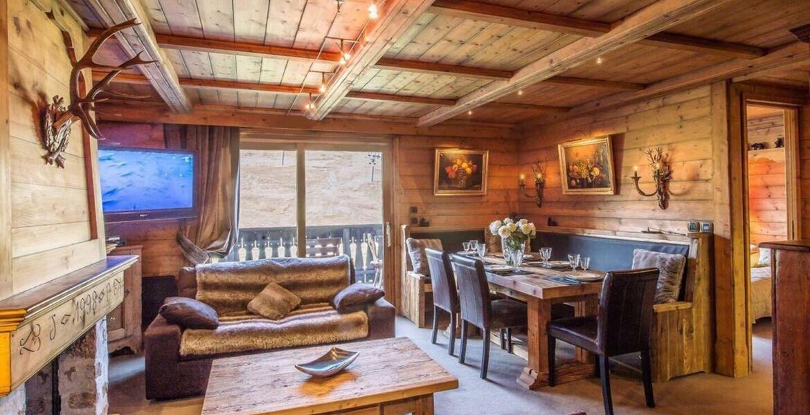 Apartment in Pralong, Courchevel 1850 has an area of 100 m² 