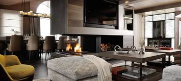 This apartment is an exceptional 250 m² duplex-penthouse 