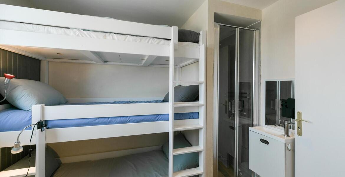 Отремонтированная 3-комнатная квартира 58 м² для 6 человек