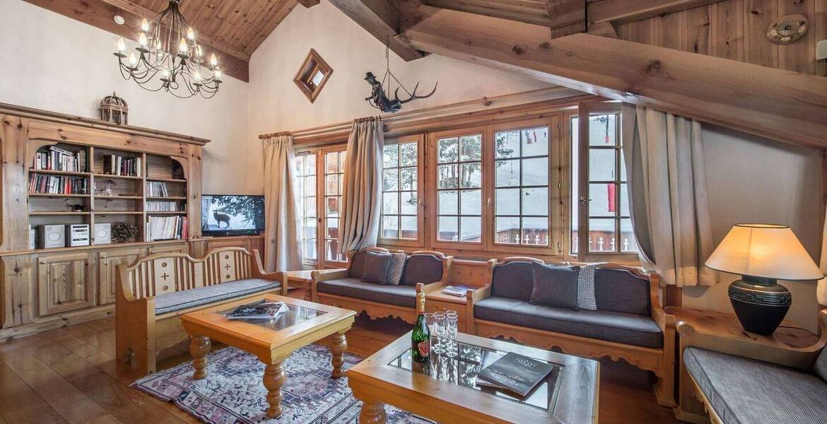 Chalet à Courchevel 1650 à louer - 210 m² de surface