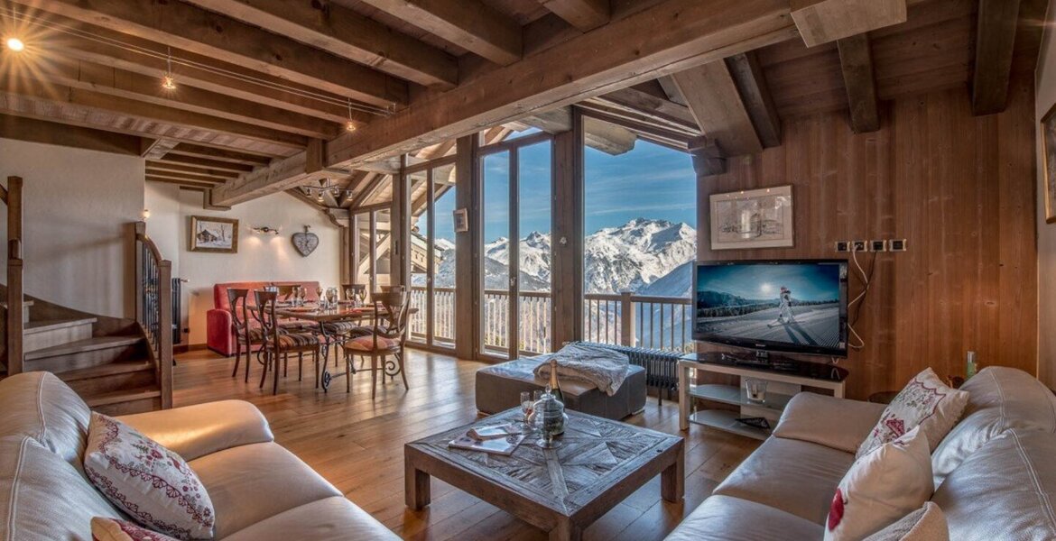 Ski-in/Ski-out Penthouse in Courchevel 1850