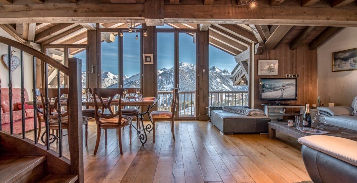 Ski-in/Ski-out Penthouse in Courchevel 1850