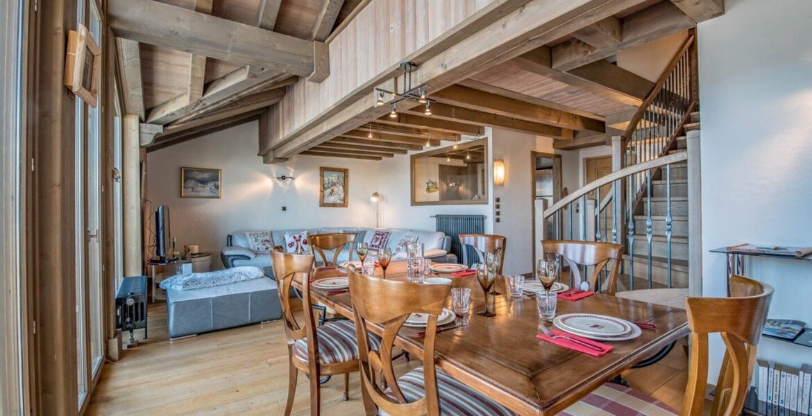 Ski-in/Ski-out Penthouse in Courchevel 1850