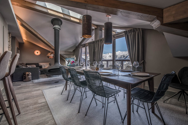 Courchevel 1650  for rental apartment  102sqm 3 bedrooms