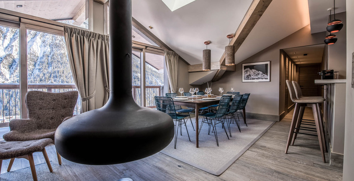 Courchevel 1650  for rental apartment  102sqm 3 bedrooms