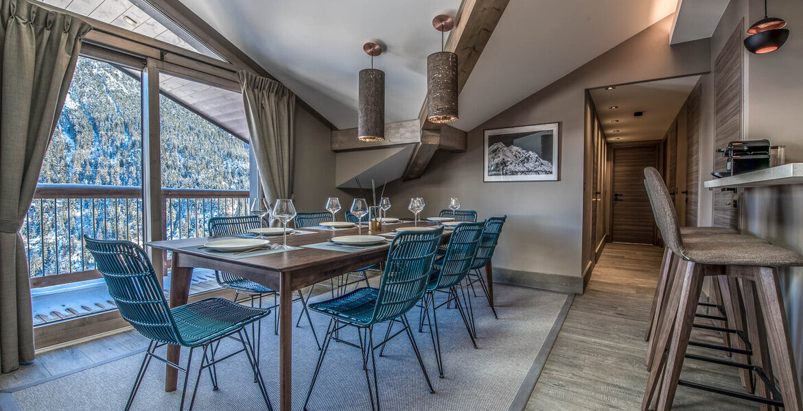 Courchevel 1650  for rental apartment  102sqm 3 bedrooms