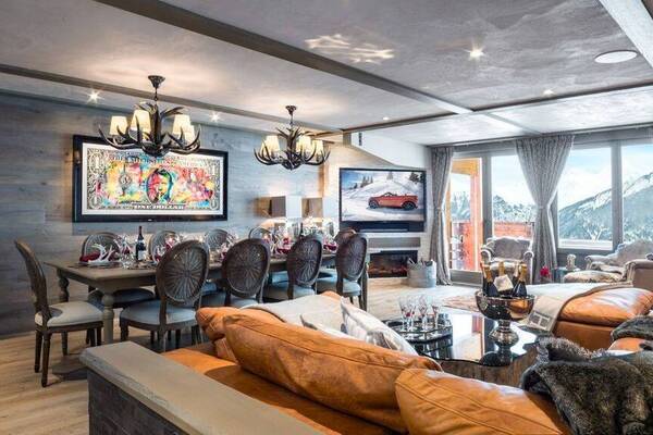 Apartment in Courchevel 1850 for rental area of ​​188sqm