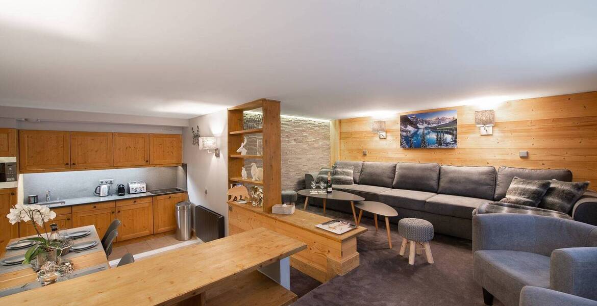 Apartment for rental in Courchevel 1850 center area 