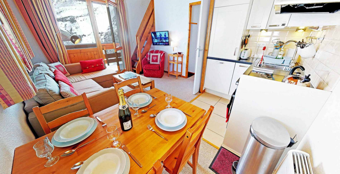 Appartement à Méribel de 40 m² et 2 chambres 