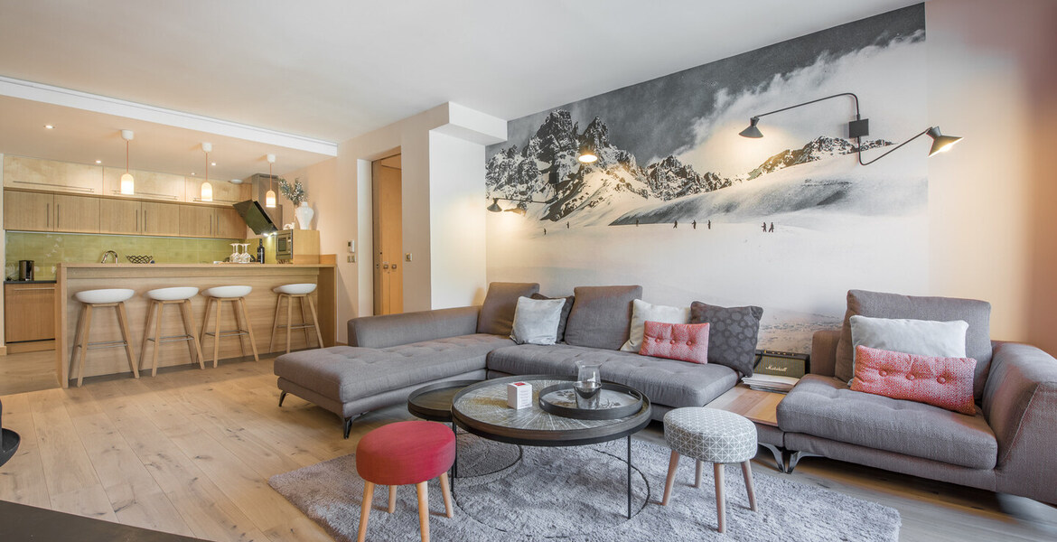 Precioso apartamento en Méribel de 130 m² en alquiler