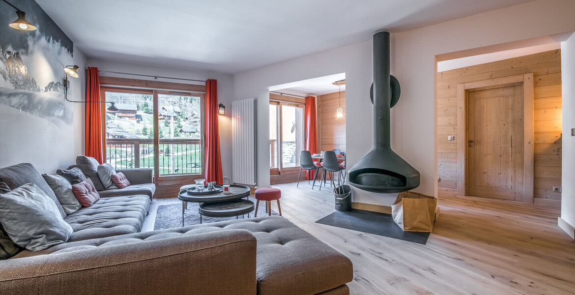 Beautiful apartment in Méribel of 130 m² for rental